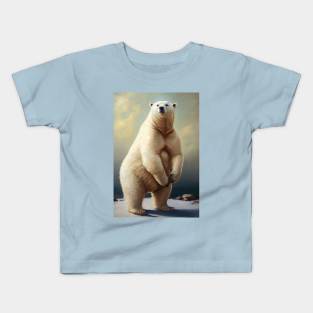 American Polar Bear Kids T-Shirt